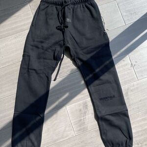 Essentials  Black Jogger Pants